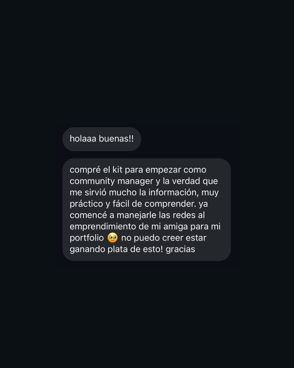 Captura de reseña de cliente