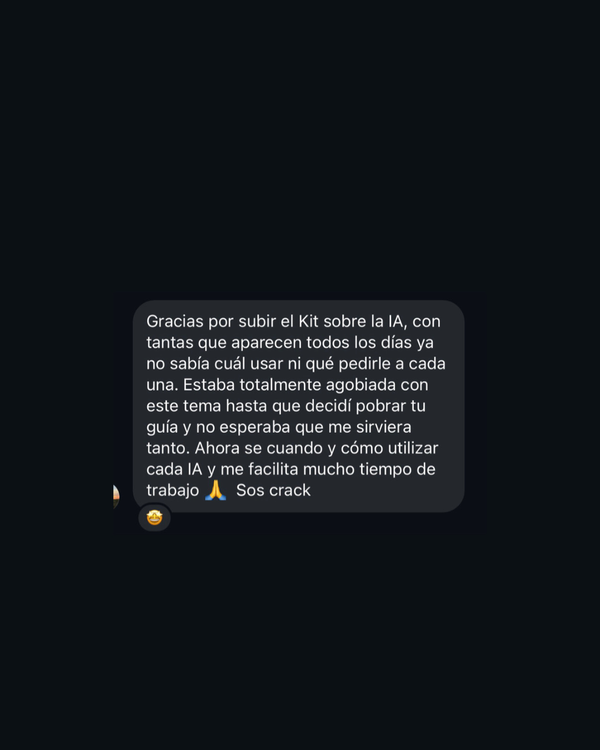 Captura de reseña de cliente